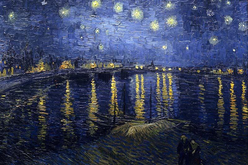 Vincent Van Gogh Starry Night Over the Rhone Germany oil painting art